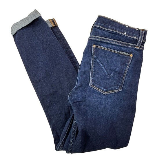 Hudson Harkin Super Skinny Cuffed Women's Size 28 Mid-Rise Jeans 24.5" Inseam - Picture 5 of 16